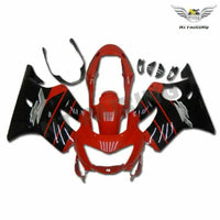 MSC Injection Fairing Red Black Set Fit for Honda 1999-2000 CBR600 F4 WTH ABS u036