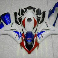 MS Injection New Set White Blue Fairing Fit for Honda 2008-2011 CBR1000RR u087