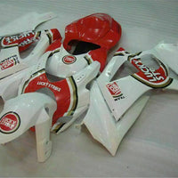 MS Injection Plastic Red White Fairing Fit for  2007-2008 GSXR 1000 p017