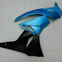 MSA Fit for  2009-2012 ZX6R Plastic Blue Black Injection Mold Fairing t014
