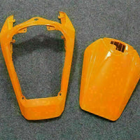 MS Injection ABS Orange Silver Fairing Fit for Honda 2008-2011 CBR1000RR u038