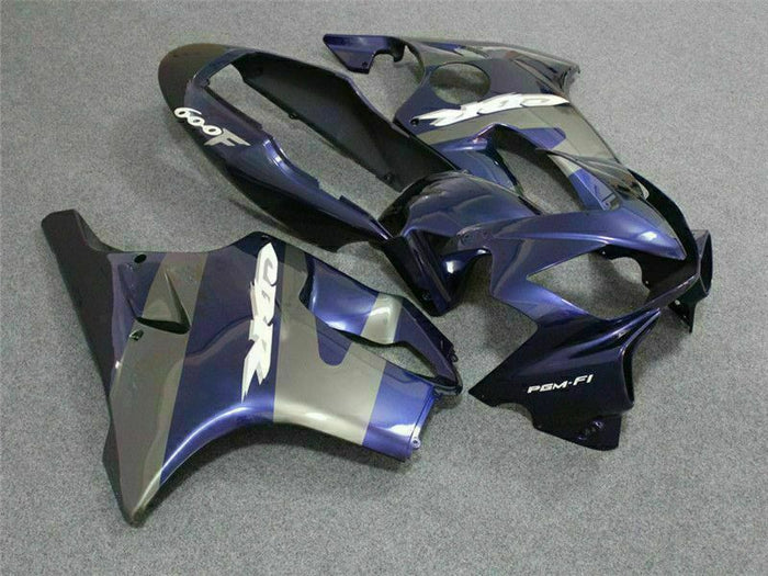 MS Injection Mold Blue Fairing ABS Kit Fit for Honda 2004-2007 CBR600 F4I u021