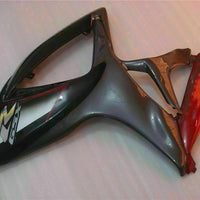 MSB Injection Black Red Fairing Fit for  2006 2007 GSXR 600 750 n025