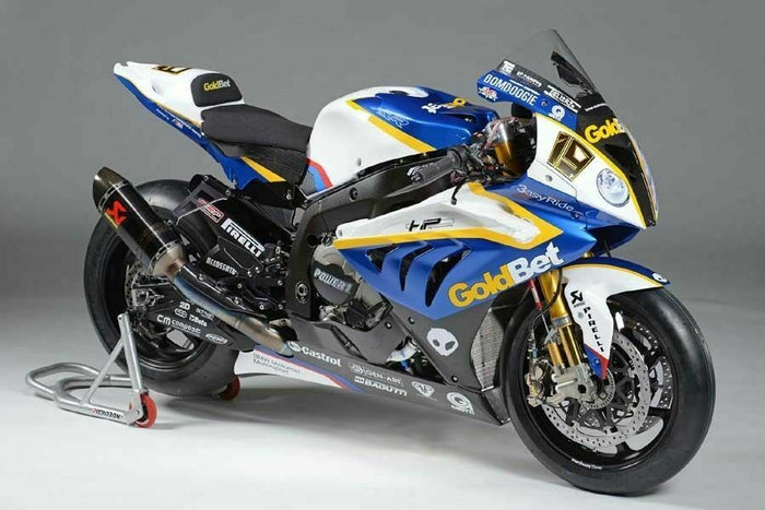 NT Fit for BMW 2009-2014 S1000RR Injection Blue White ABS Mold Fairing Plastic N004