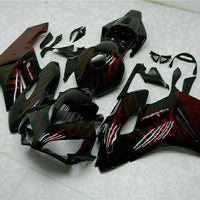 MSA Injection Mold Red Flames Fairing Fit for Honda 2004-2005 CBR1000RR WTH u001