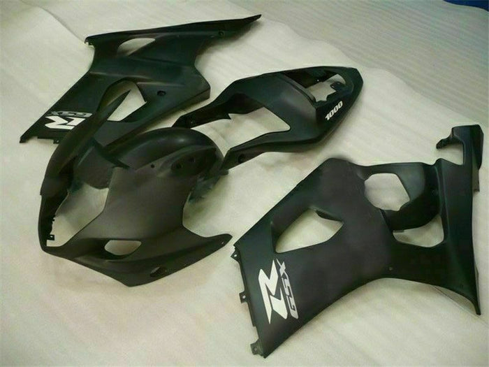 Injection Mold Matte Black Fairing Fit for  2003-2004 GSXR 1000 N003