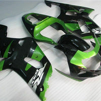 NT Injection Green Black Fairing Fit for  2001-2003 GSXR 600 750 N072