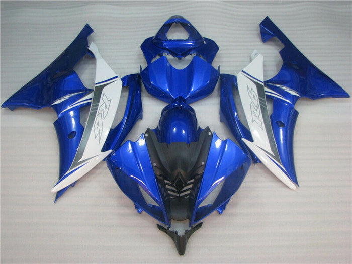 MSA Body Set Blue ABS Injection Fairing Fit for Yamaha 2008-2016 YZF R6 u051