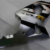 MS Injection Mold Silver Black Fairing Fit for  2000-2002 GSXR 1000 n001