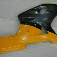 MSB Injection Black Yellow Fairing Fit for  2001-2003 GSXR 600 750 n079