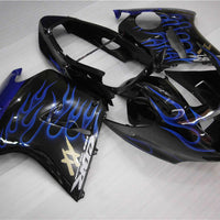 MSA Blue Flame Injection  Fairing ABS Fit for Honda 1996-2007 CBR1100XX u014