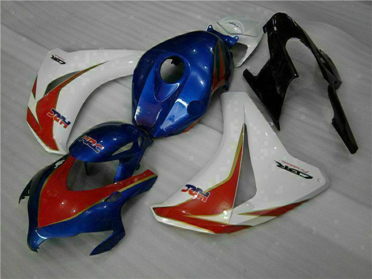 MS Injection Blue White Plastic Fairing Fit for Honda 2008-2011 CBR1000RR u045