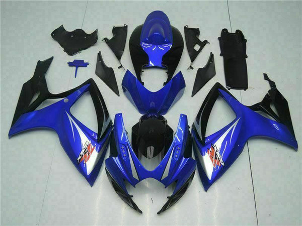 MSB Injection Mold Blue Fairing Fit for  2006 2007 GSXR 600 750 n018