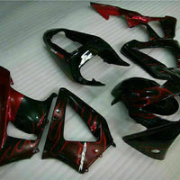 MS Injection Mold Fairing Black Set Fit for ABS Honda CBR929RR 2000-2001 u007