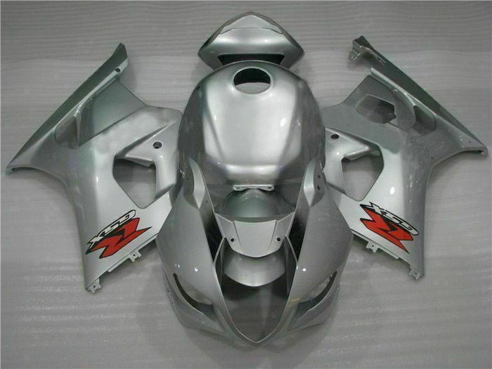 NT Injection Silver Bodywork Fairing Fit for  2003-2004 GSXR 1000 N008