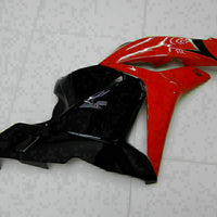 MSA Injection Red Black Mold Fairing Kit Fit for Honda 2009-2012 CBR600RR WTH u004