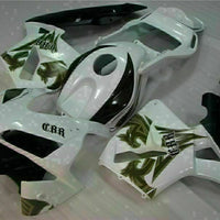 MSA Injection Mold White Cowl Fairing Fit for Honda 2003-2004 CBR600RR u053