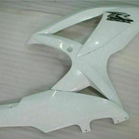 MSB Injection Mold  White Fairing Kit Fit for  2008-2010 GSXR 600 750 n018