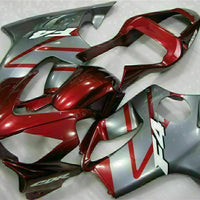 MS Injection Mold Red Silver Fairing Kit Fit for Honda 2001-2003 CBR600 F4I v043
