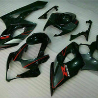 MS Injection Black ABS Set Fairing Kit Fit for  2005-2006 GSXR 1000 r010