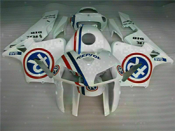 MSA Injection White Fairing Fit for Honda 2005-2006 CBR600RR Plastic u065