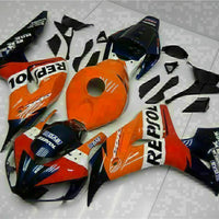 US STOCK NT Injection Orange Plastic Fairing  Fit for Honda2006-2007 CBR1000RR N122 Available in CA