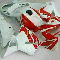 MSA Injection Red White Fairing Fit for Honda 2005-2006 CBR600RR Plastic u034