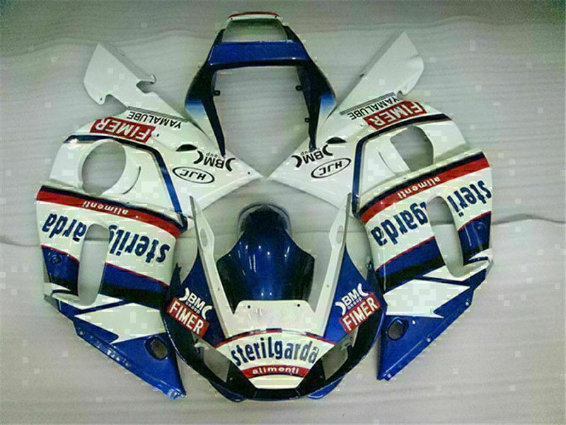 NT Fairing Fit for Yamaha 1998-2002 YZF-R6 G012- Blue White | ABS Injection