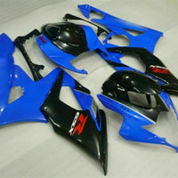 MS Injection Mold Blue Black Fairing Fit for  2005-2006 GSXR 1000 o018