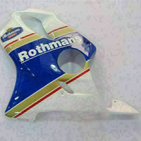 MS Injection White Blue Fairing Plastic Fit for Honda 2001-2003 CBR600 F4I u032