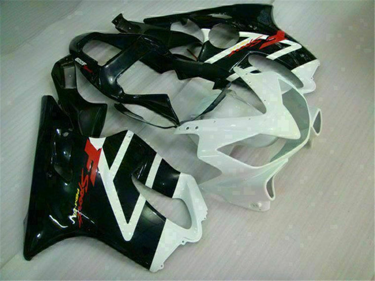 NT Fairing Fit for Honda 2001-2003 CBR600 F4i U018- White Black | ABS Injection