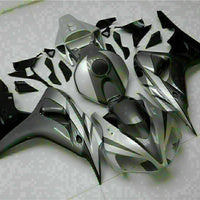 MSA Injection Mold Silver Fairing Kit Fit for Honda 2006-2007 CBR1000RR WTH v008