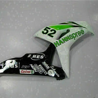 MS Injection Green White Plastic Fairing Fit for Honda 2006-2007 CBR1000RR u018
