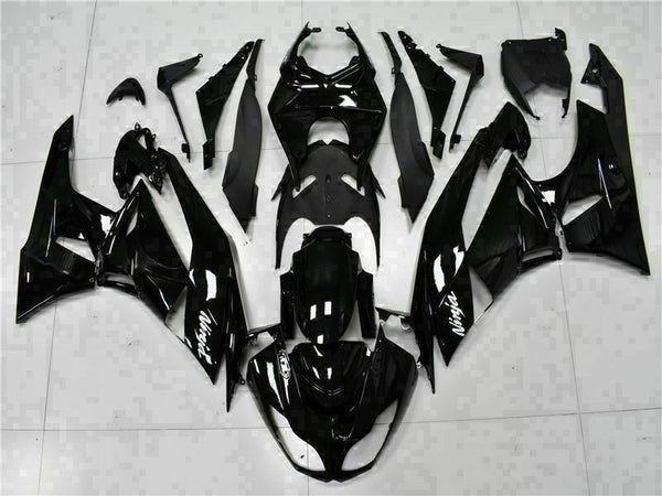 MSA Injection Fairing Fit for  2009-2012 ZX6R Plastic With Seat Cowls t003-T