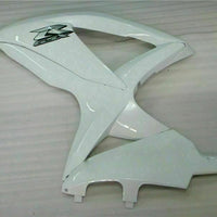 MSB Injection Mold  White Fairing Kit Fit for  2008-2010 GSXR 600 750 n018