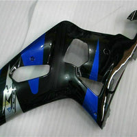 MSB Injection Mold Blue Black Fairing Fit for  2001-2003 GSXR 600 750 n004