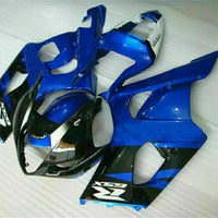 MS Injection Molded Blue Black Fairing Fit for  2003-2004 GSXR 1000 r018