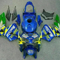 MSA Injection Mold Fairing Fit for Honda 2005-2006 CBR600RR Blue Plastic u045