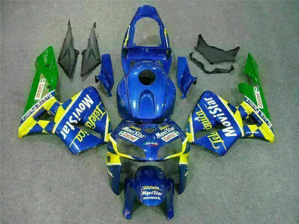 MSA Injection Mold Fairing Fit for Honda 2005-2006 CBR600RR Blue Plastic u045