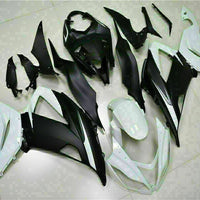 MSA Fit for  2013-2018 ZX6R 636 ZX-6R Plastic White Injection Fairing t002