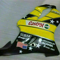 MS Injection Fairing Yellow Black Fit for Honda 2001-2003 CBR600 F4I u041