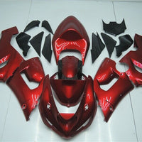 NT Injection Fairing Cowl Set Red Fit for 2005 2006 ZX6R 636 Mold ABS Kit k03