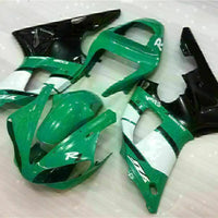 MSB Injection Mold Kit Green ABS Fairing Fit for Yamaha 2000-2001 YZF R1 g018