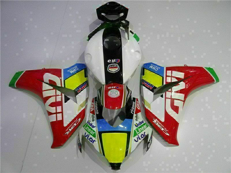NT Fairing Fit for Honda 2008-2011 CBR1000RR N072- Red White | ABS Injection