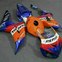 NT Injection Orange Blue Mold ABS Fairing Fit for Honda 2006-2007 CBR1000RR N039
