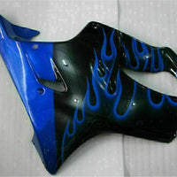 MS Blue Flames Injection Fairing Set Fit for Honda 2001-2003 CBR600 F4I u007