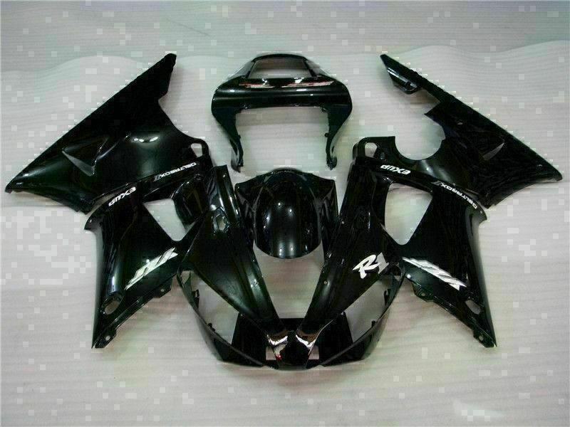 NT Fairing Fit for Yamaha 2000-2001 YZF-R1 N007- Black | ABS Injection
