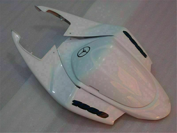 MS Injection Plastic White Kit Fairing Fit for  2005-2006 GSXR 1000 r026