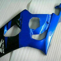 MS Injection Molded Blue Black Fairing Fit for  2003-2004 GSXR 1000 r018