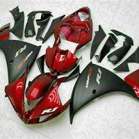 MSB Injection Kit Red Plastic Fairing Kit Fit for Yamaha YZF R1 2009-2011 j001
